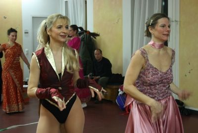 Sandra Schulze und Martina Klau aus der Tanzgruppe 4ever © Manuela Kippes